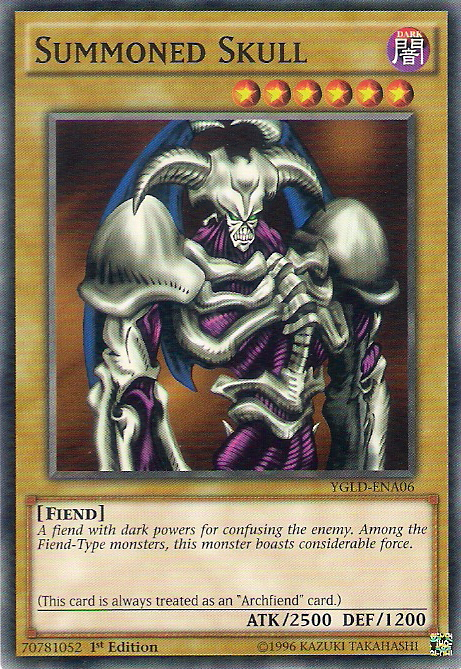 Summoned Skull [YGLD-ENA06] Common | Enigma On Main