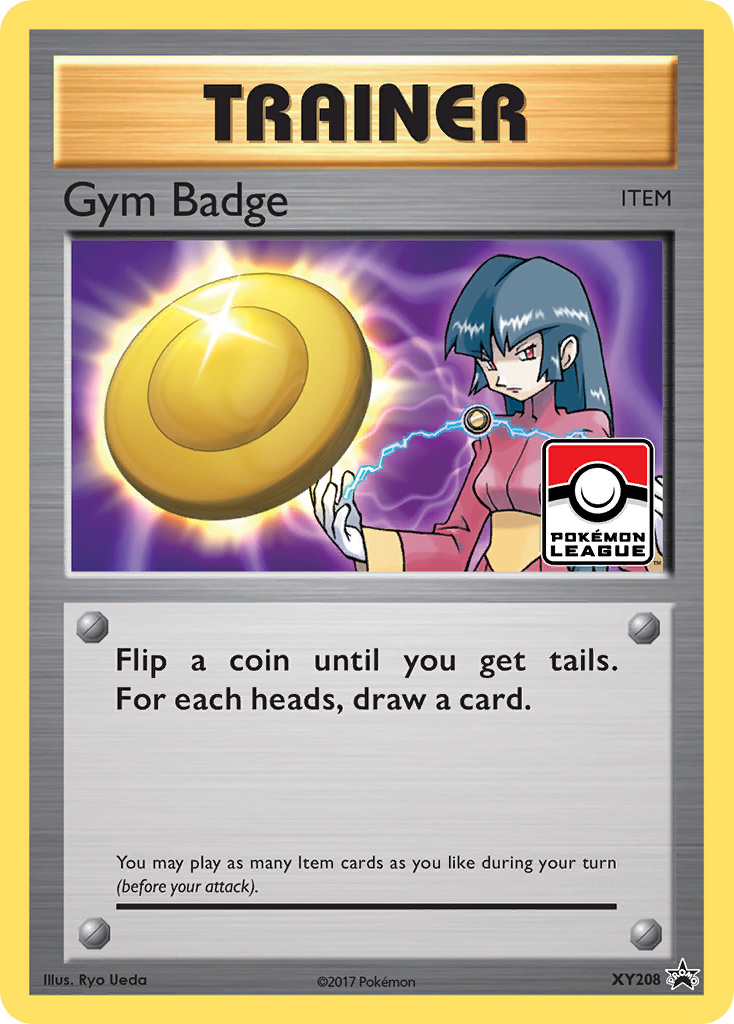 Gym Badge (XY208) (Sabrina) [XY: Black Star Promos] | Enigma On Main