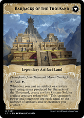 Thousand Moons Smithy (Extended Art) // Barracks of the Thousand [The Lost Caverns of Ixalan] | Enigma On Main