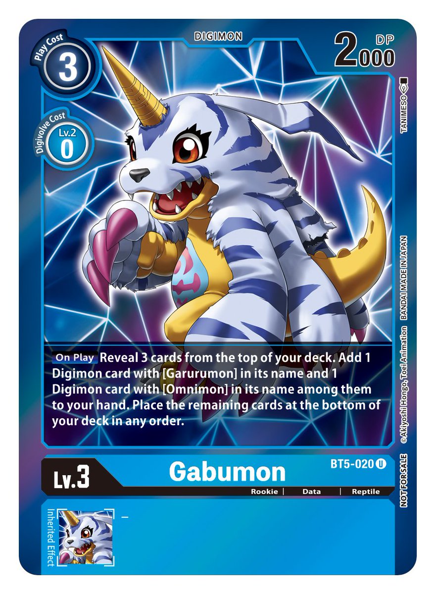 Gabumon [BT5-020] (Event Pack 2) [Battle of Omni] | Enigma On Main