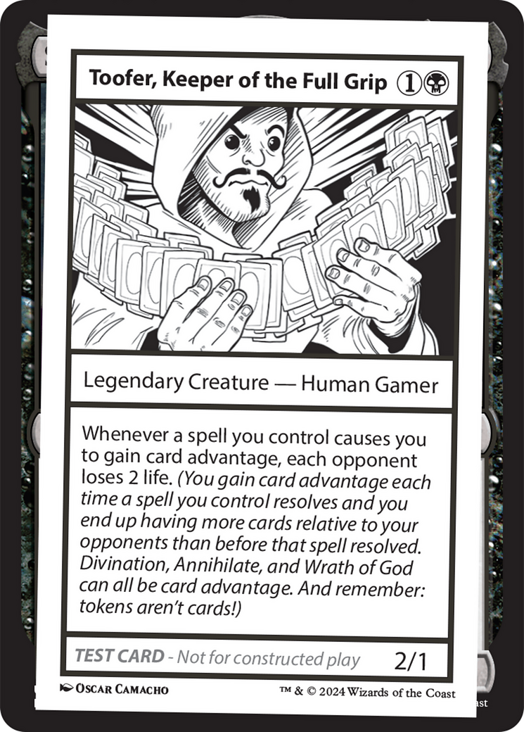 Toofer, Keeper of the Full Grip [Mystery Booster 2 Playtest Cards] | Enigma On Main