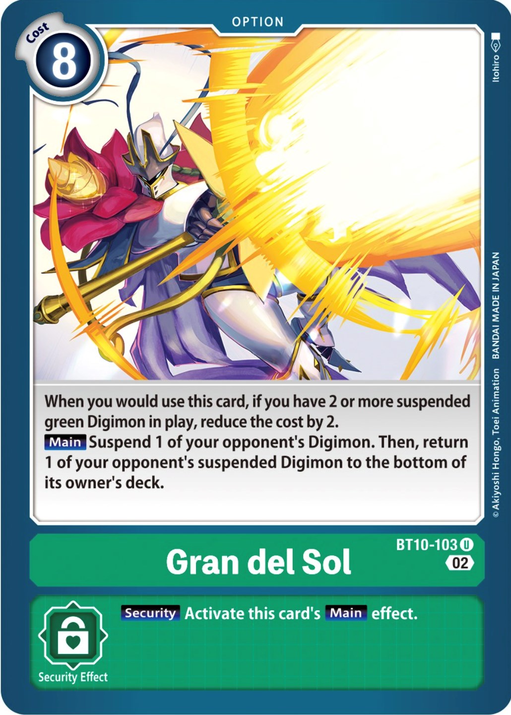 Gran del Sol [BT10-103] [Xros Encounter] | Enigma On Main