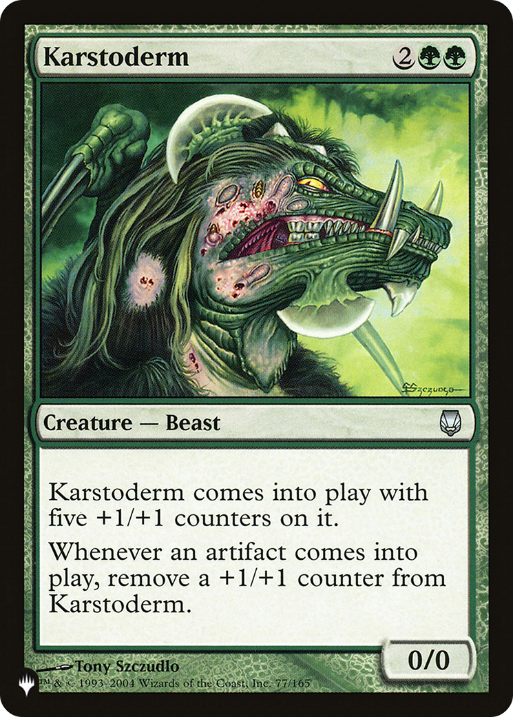 Karstoderm [The List Reprints] | Enigma On Main