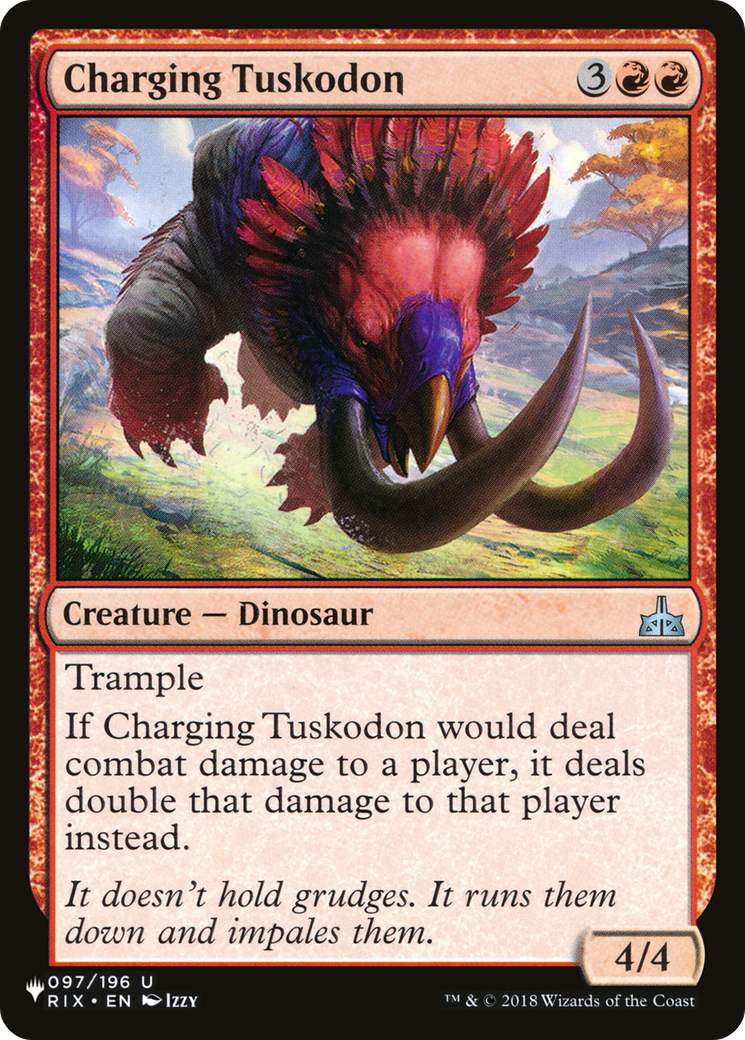 Charging Tuskodon [The List] | Enigma On Main