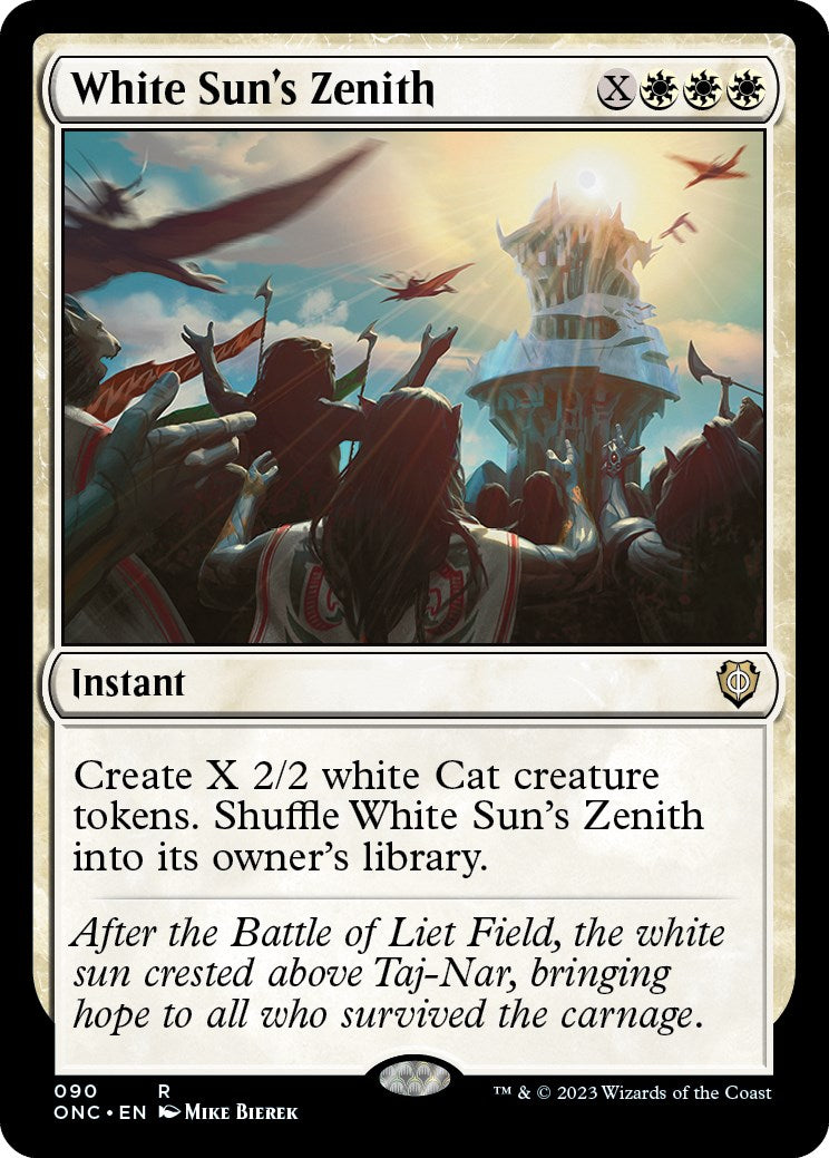 White Sun's Zenith [Phyrexia: All Will Be One Commander] | Enigma On Main