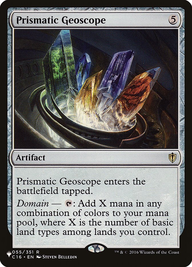 Prismatic Geoscope [The List] | Enigma On Main