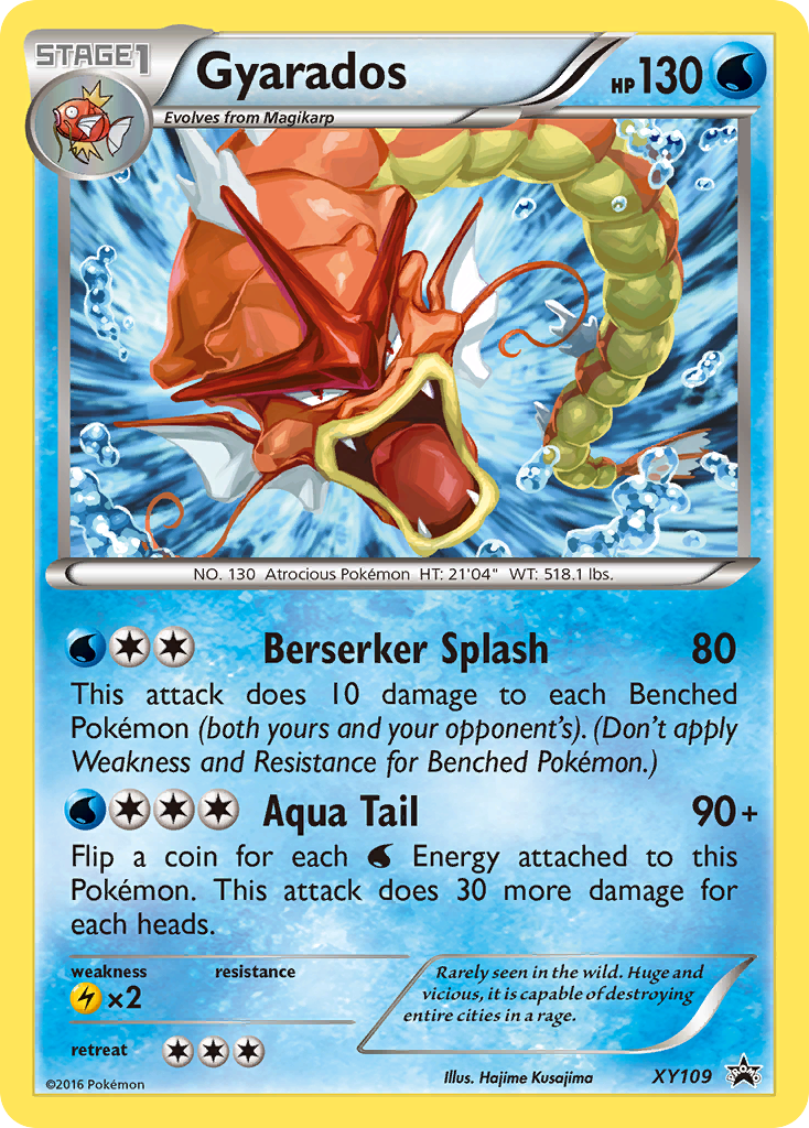 Gyarados (XY109) [XY: Black Star Promos] | Enigma On Main