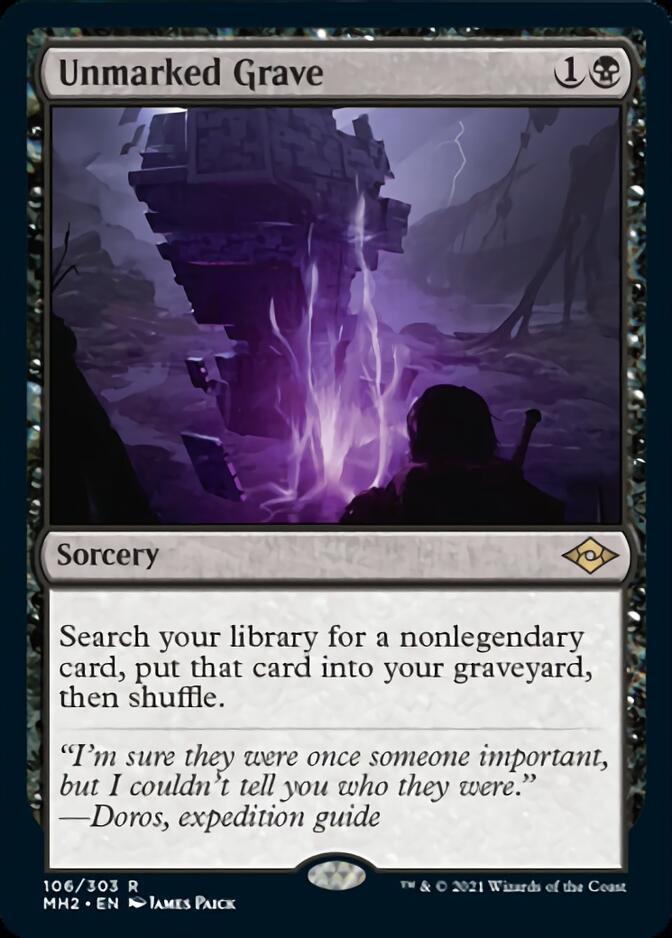 Unmarked Grave [Modern Horizons 2] | Enigma On Main