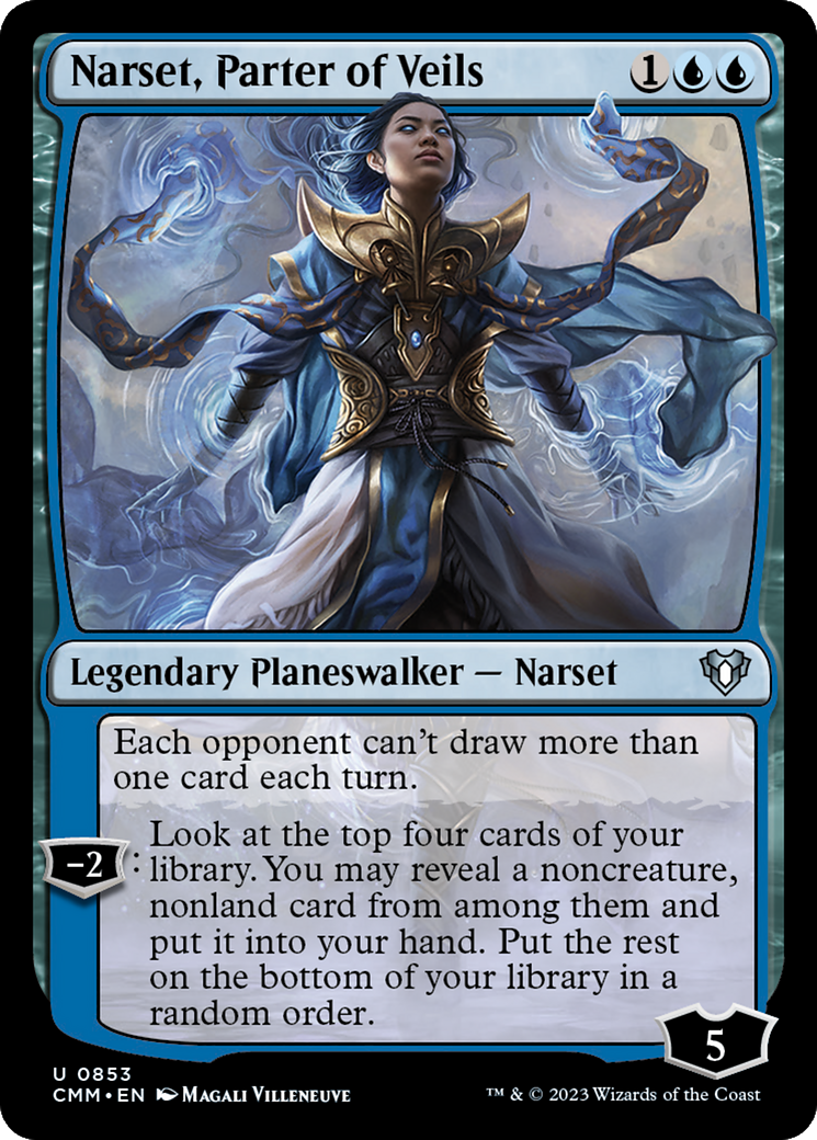 Narset, Parter of Veils [Commander Masters] | Enigma On Main