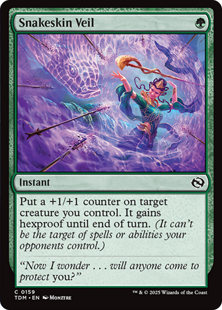 Snakeskin Veil [Tarkir: Dragonstorm] | Enigma On Main