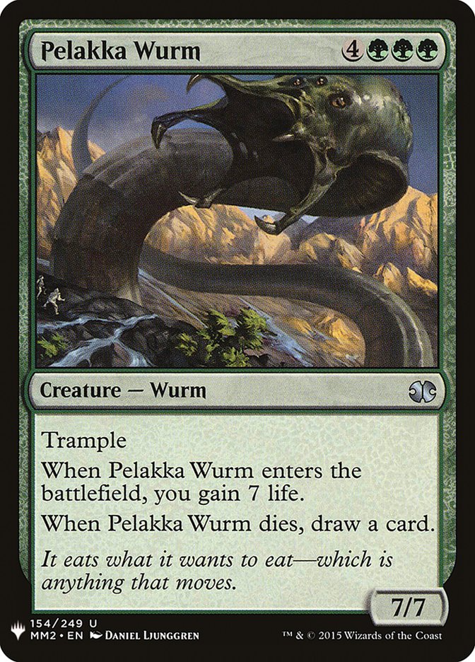 Pelakka Wurm [Mystery Booster] | Enigma On Main