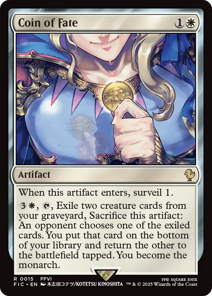 Coin of Fate [FINAL FANTASY Commander] | Enigma On Main