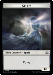 Spirt (9) // Treasure Double-Sided Token [March of the Machine Commander Tokens] | Enigma On Main