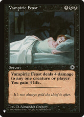 Vampiric Feast [The List] | Enigma On Main