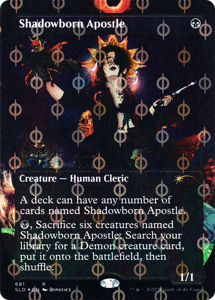 Shadowborn Apostle (681) (Step-and-Compleat Foil) [Secret Lair Drop Promos] | Enigma On Main