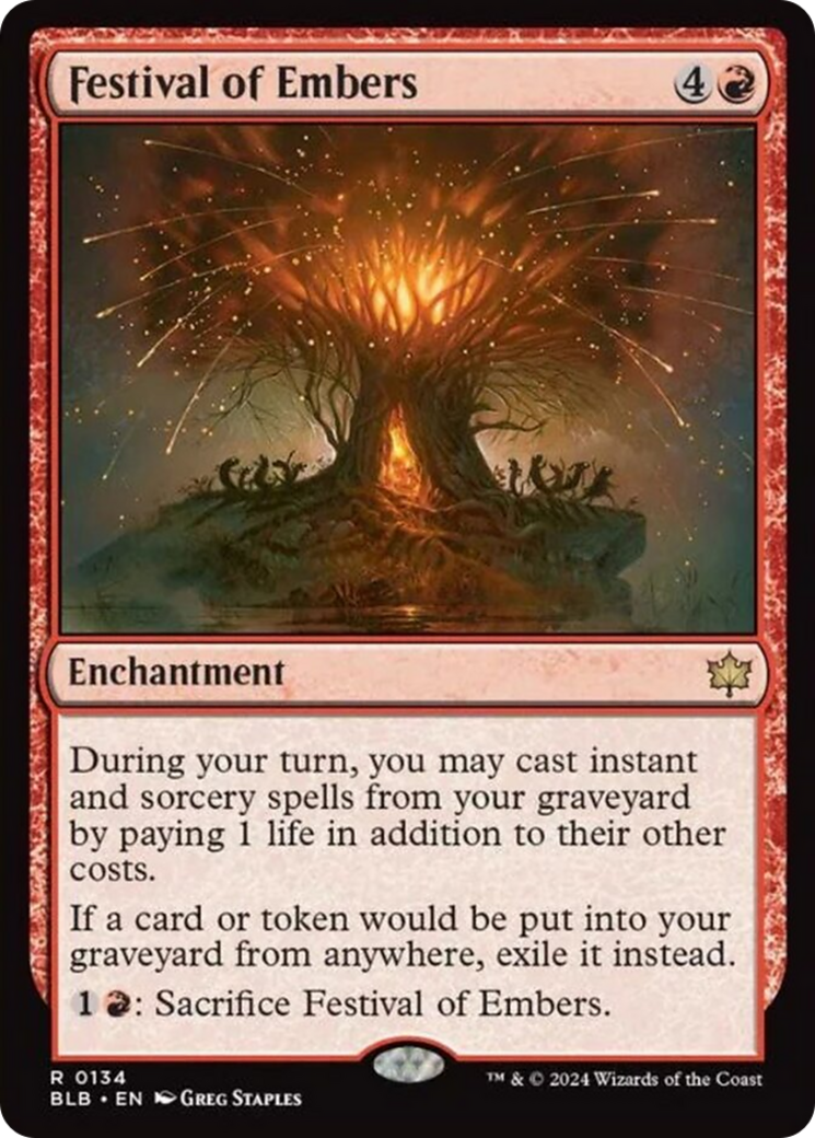Festival of Embers [Bloomburrow] | Enigma On Main