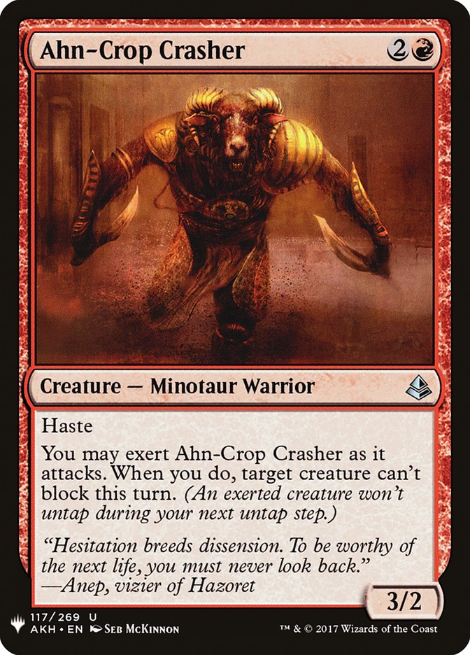 Ahn-Crop Crasher [Mystery Booster] | Enigma On Main