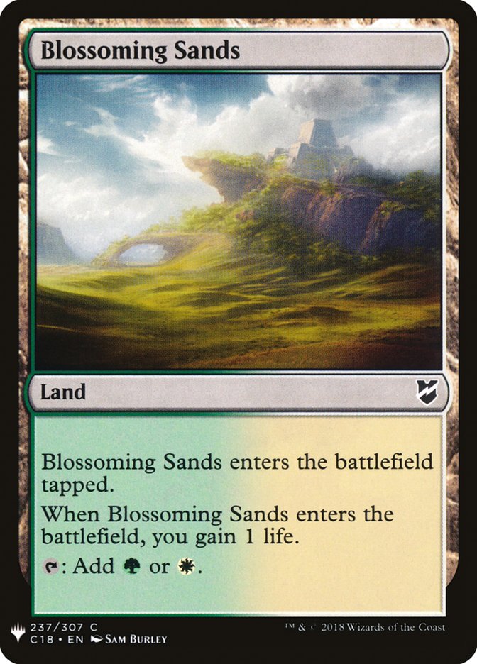 Blossoming Sands [Mystery Booster] | Enigma On Main