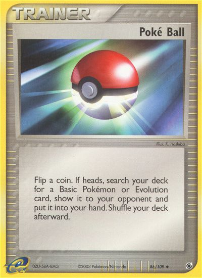 Poke Ball (86/109) [EX: Ruby & Sapphire] | Enigma On Main