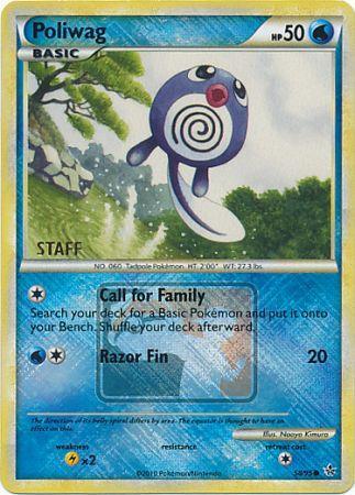 Poliwag (58/95) (League Promo Staff) [HeartGold & SoulSilver: Unleashed] | Enigma On Main