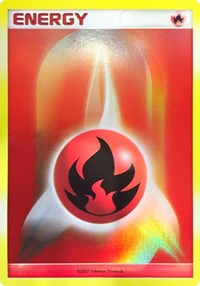 Fire Energy (2007 2008 League Promo) [League & Championship Cards] | Enigma On Main