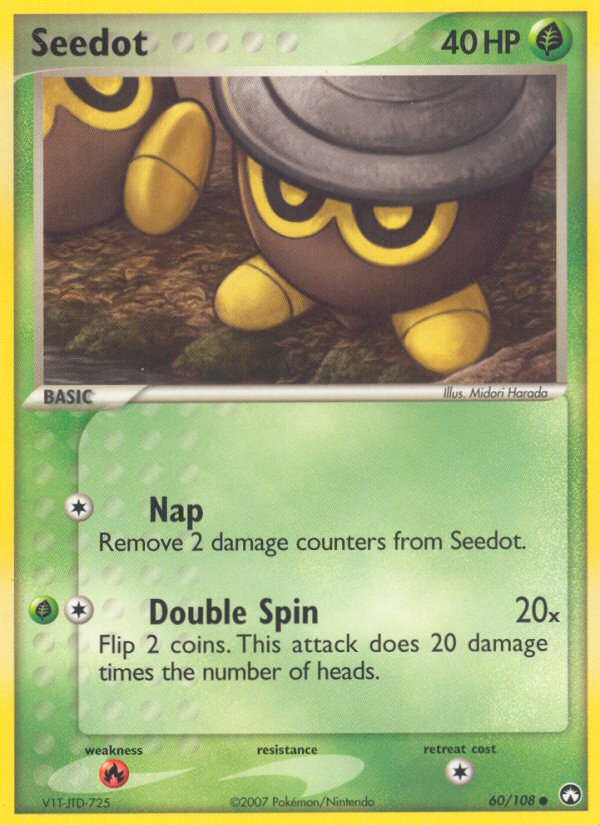 Seedot (60/108) [EX: Power Keepers] | Enigma On Main