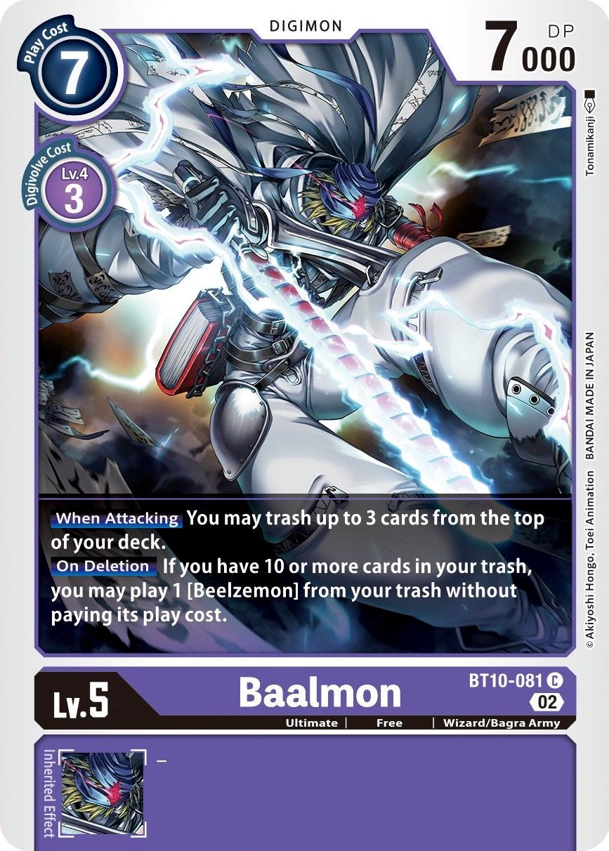 Baalmon [BT10-081] [Xros Encounter] | Enigma On Main