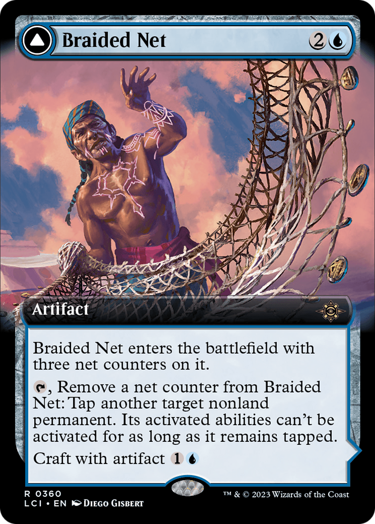 Braided Net // Braided Quipu (Extended Art) [The Lost Caverns of Ixalan] | Enigma On Main