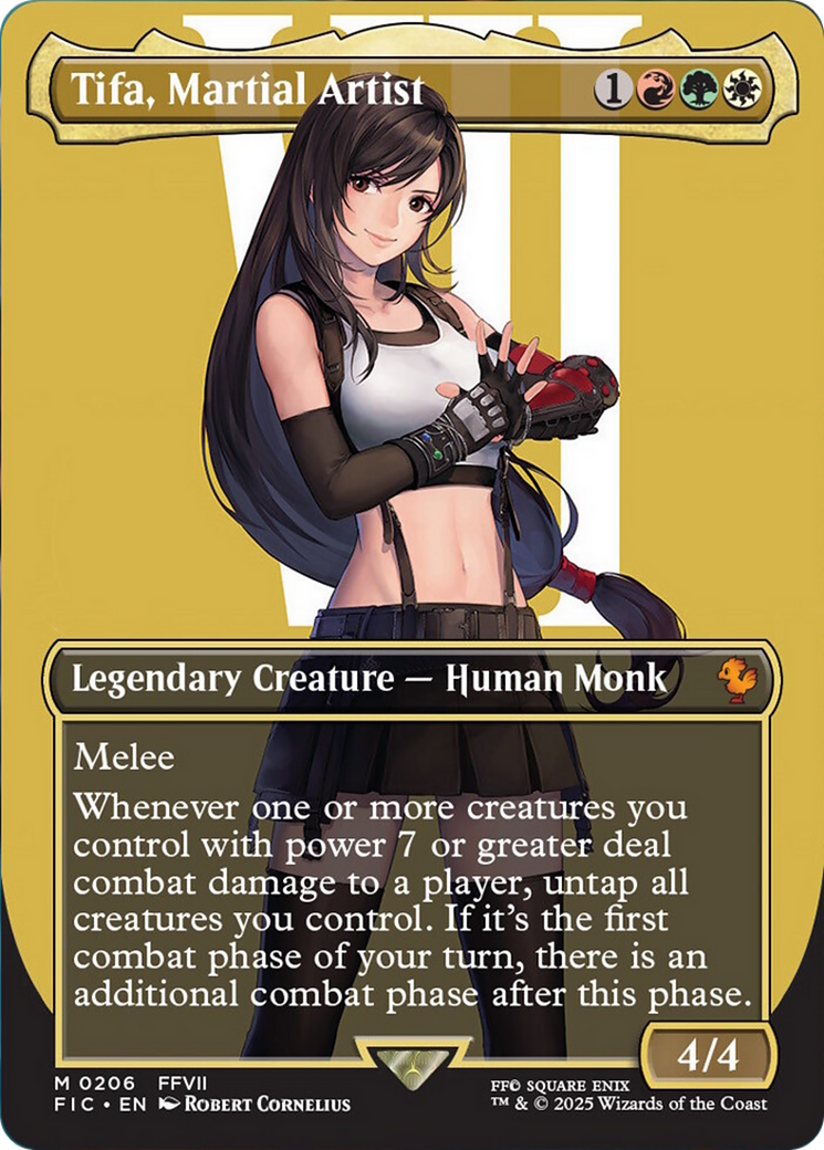 Tifa, Martial Artist (Borderless) [FINAL FANTASY Commander] | Enigma On Main