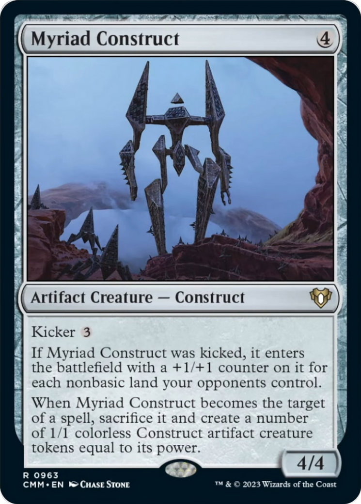 Myriad Construct [Commander Masters] | Enigma On Main