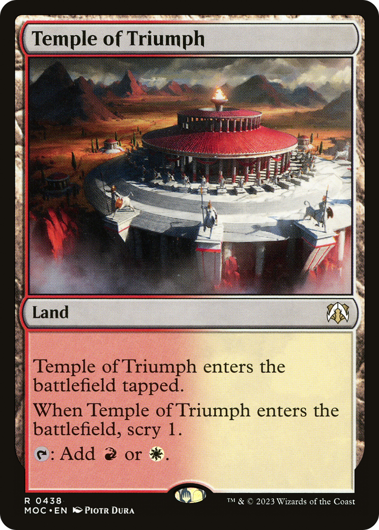 Temple of Triumph [March of the Machine Commander] | Enigma On Main