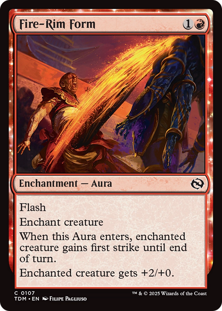 Fire-Rim Form [Tarkir: Dragonstorm] | Enigma On Main