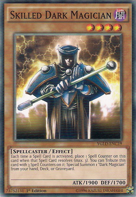 Skilled Dark Magician [YGLD-ENC19] Common | Enigma On Main