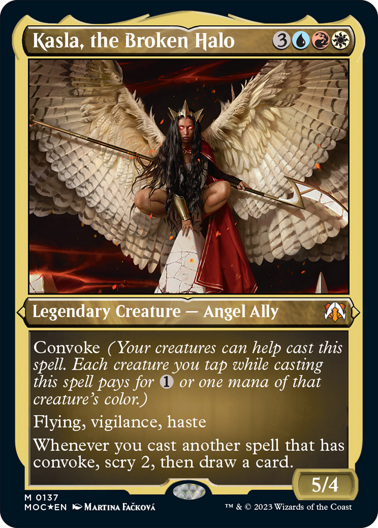 Kasla, the Broken Halo (Display Commander) [March of the Machine Commander] | Enigma On Main