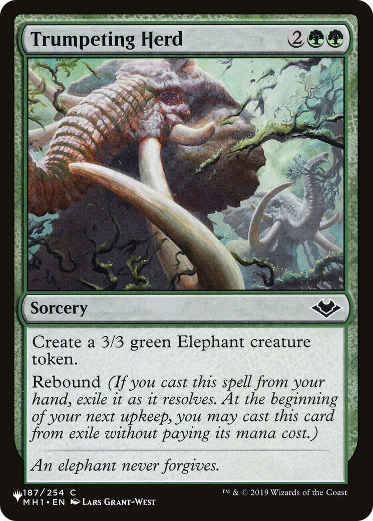 Trumpeting Herd [The List Reprints] | Enigma On Main