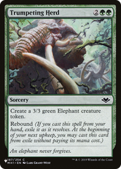 Trumpeting Herd [The List Reprints] | Enigma On Main