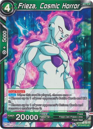 Frieza, Cosmic Horror (BT10-072) [Rise of the Unison Warrior 2nd Edition] | Enigma On Main