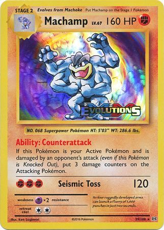 Machamp (59/108) (XY Evolutions Prerelease) [XY: Black Star Promos] | Enigma On Main
