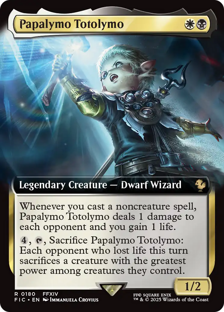 Papalymo Totolymo (Extended Art) [FINAL FANTASY Commander] | Enigma On Main