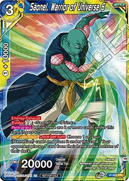 Saonel, Warrior of Universe 6 (Tournament Pack Vol. 8) (P-391) [Tournament Promotion Cards] | Enigma On Main