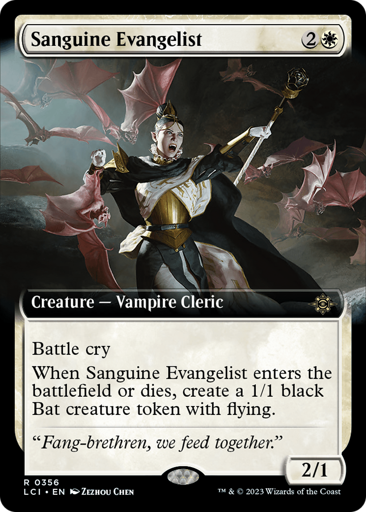 Sanguine Evangelist (Extended Art) [The Lost Caverns of Ixalan] | Enigma On Main