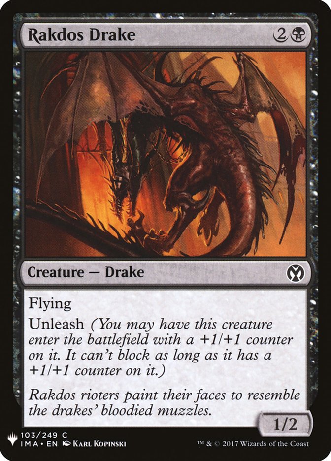 Rakdos Drake [Mystery Booster] | Enigma On Main