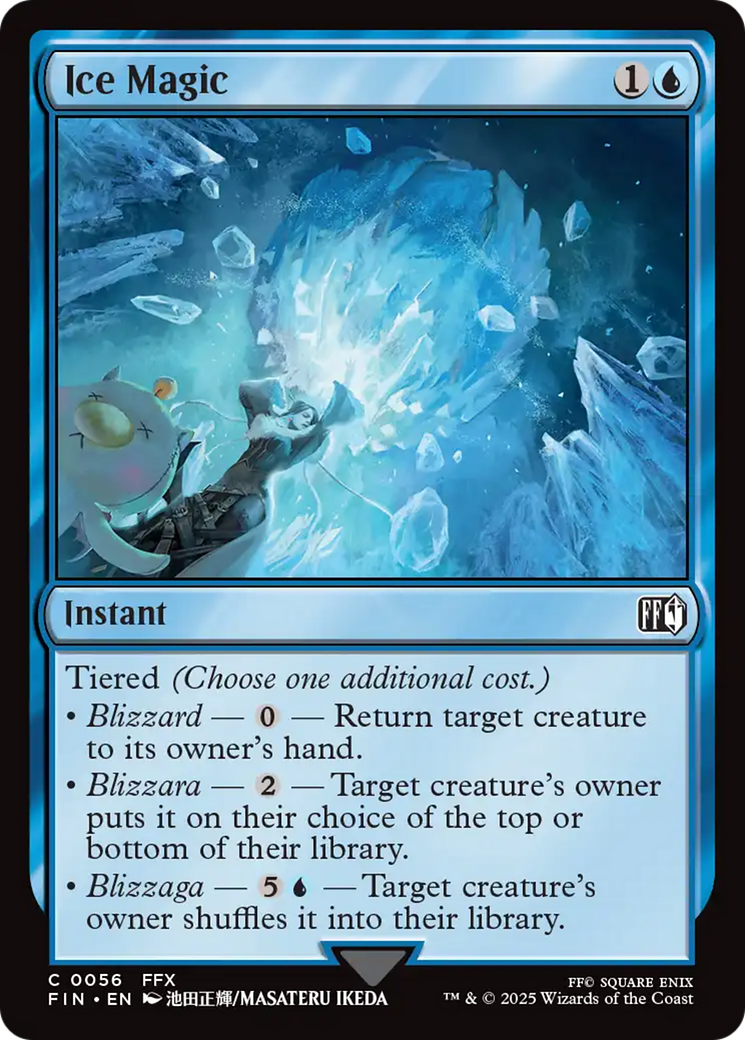 Ice Magic [FINAL FANTASY] | Enigma On Main
