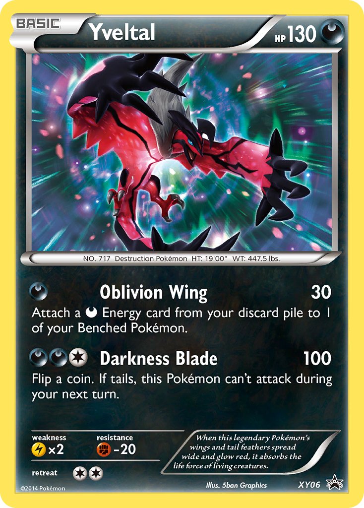 Yveltal (XY06) [XY: Black Star Promos] | Enigma On Main