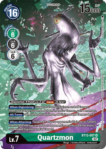 Quartzmon [BT12-057] (Alternate Art) [Across Time] | Enigma On Main