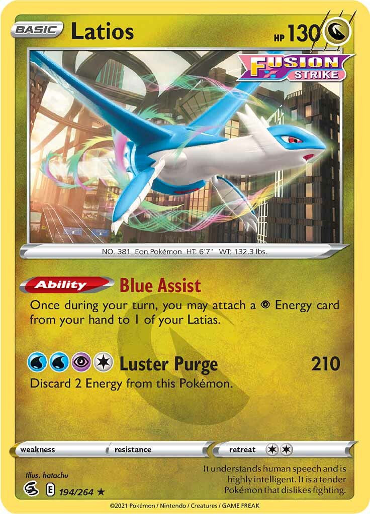 Latios (194/264) [Sword & Shield: Fusion Strike] | Enigma On Main