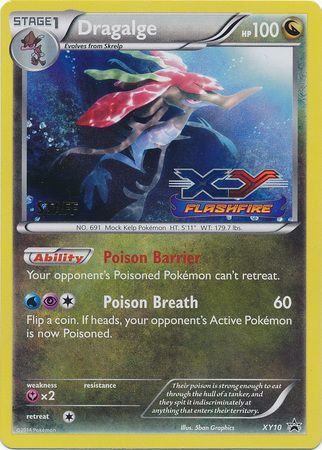 Dragalge (XY10) (Staff) [XY: Black Star Promos] | Enigma On Main