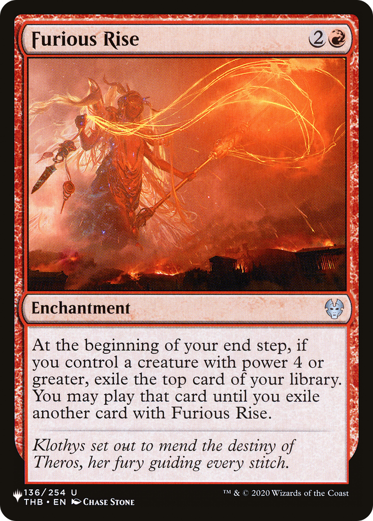 Furious Rise [The List] | Enigma On Main