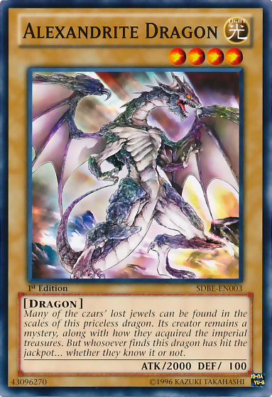 Alexandrite Dragon [SDBE-EN003] Common | Enigma On Main