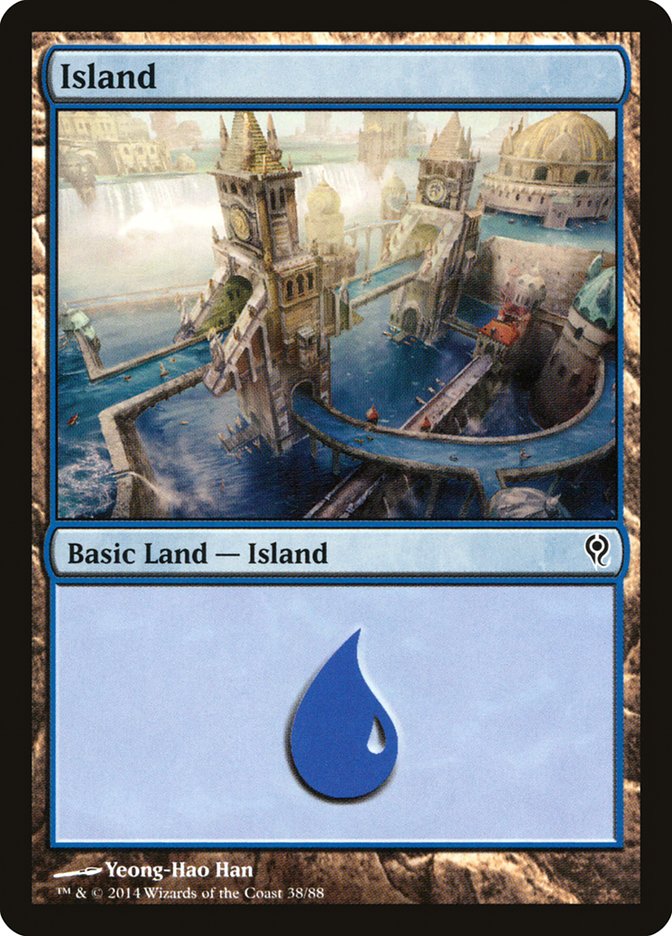 Island (38) [Duel Decks: Jace vs. Vraska] | Enigma On Main